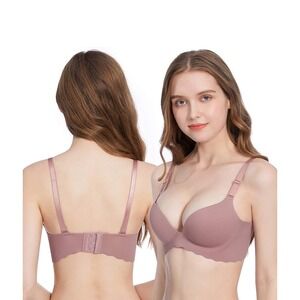 Eleplus Womens 5-Pack Seamless Wireless Padded Bras 32B Comfort No Show New